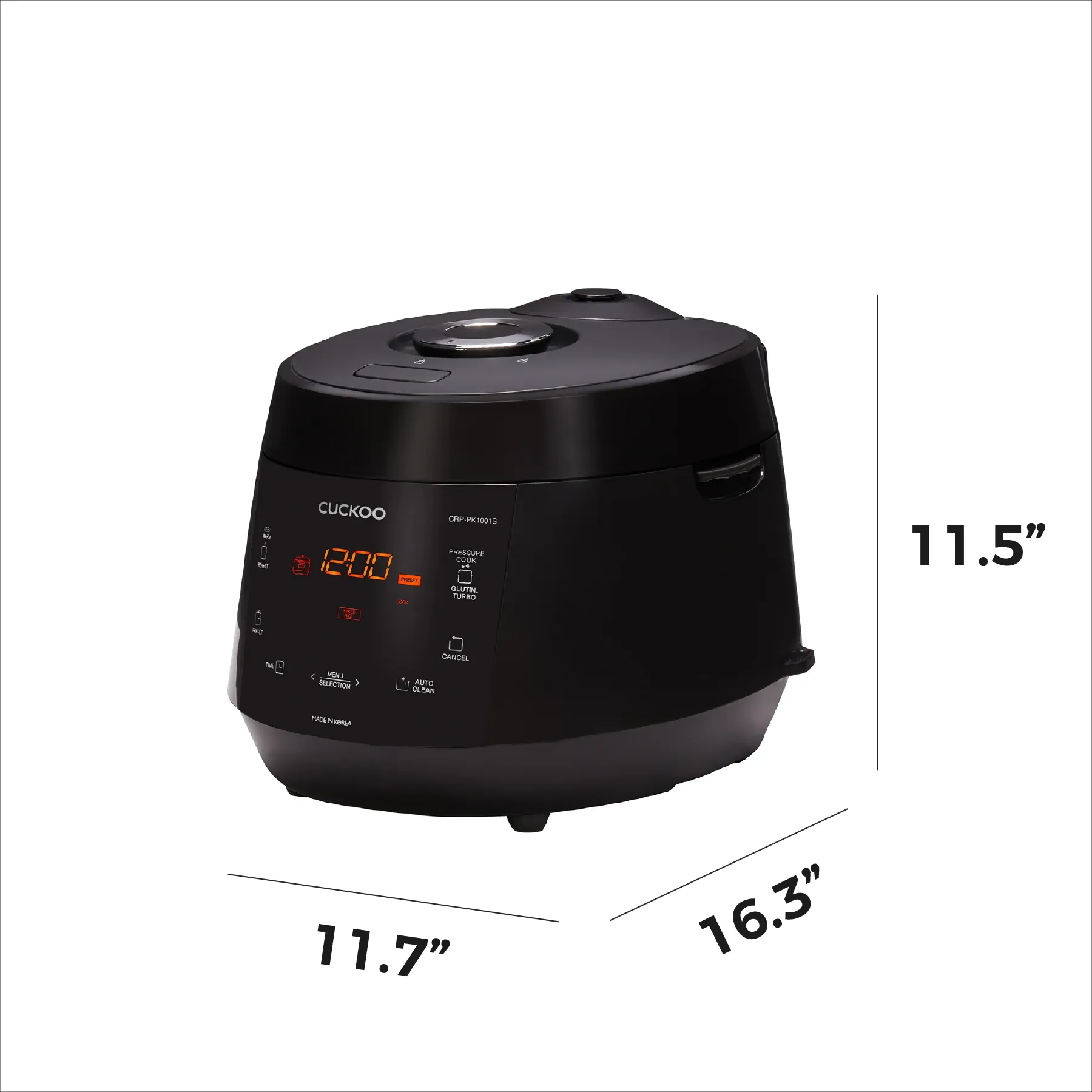 10-Cup HP Pressure Rice Cooker (CRP-PK1001S)