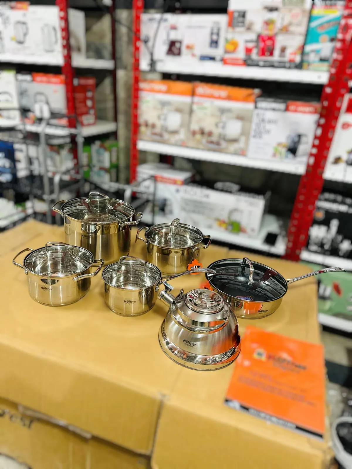 12 Pcs Hoffner Cookware Set