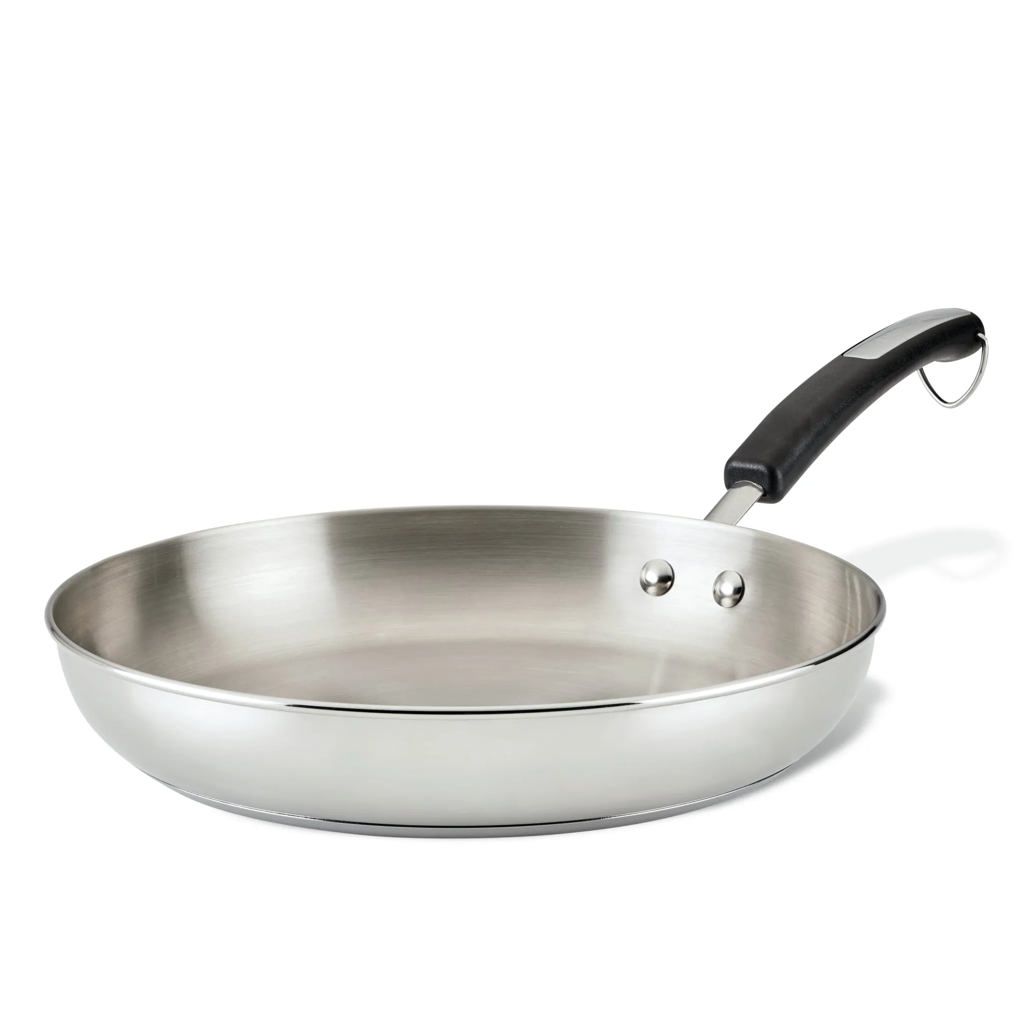 12.25-Inch Stainless Steel Frying Pan