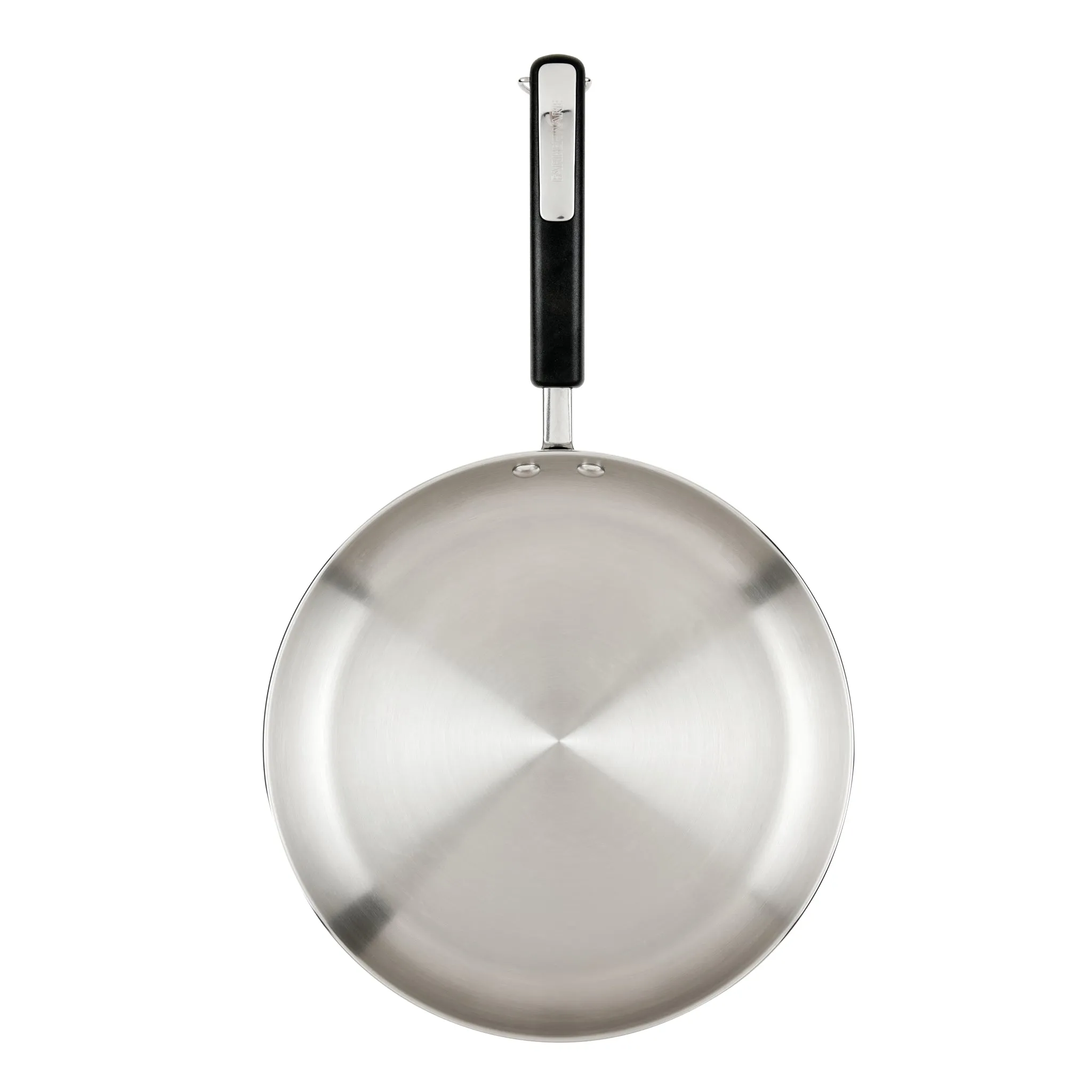 12.25-Inch Stainless Steel Frying Pan