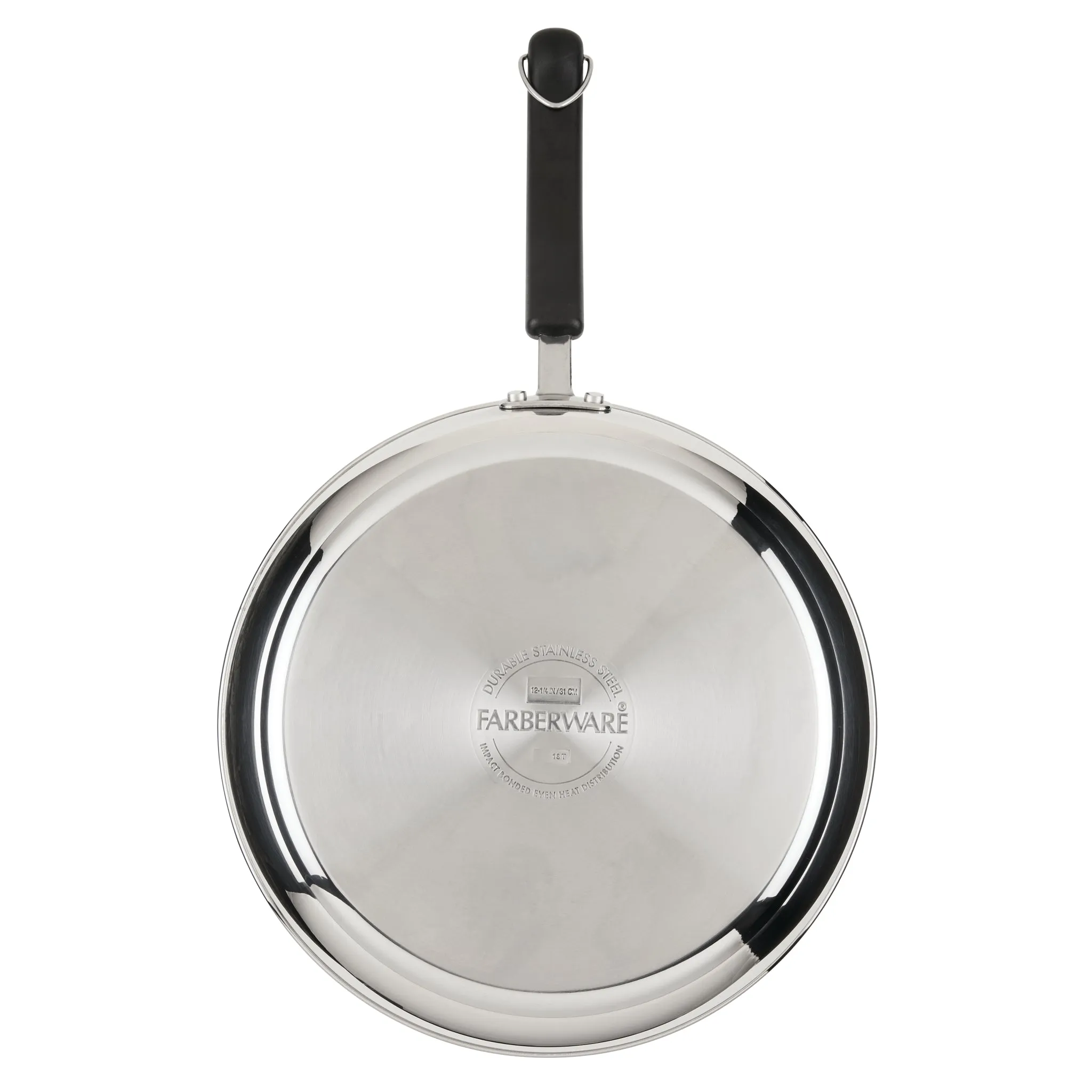 12.25-Inch Stainless Steel Frying Pan