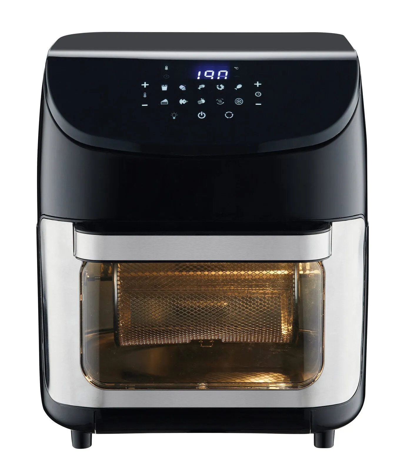 12L Digital Air Fryer with 200C, 7 Cooking Settings & Rotisserie Function