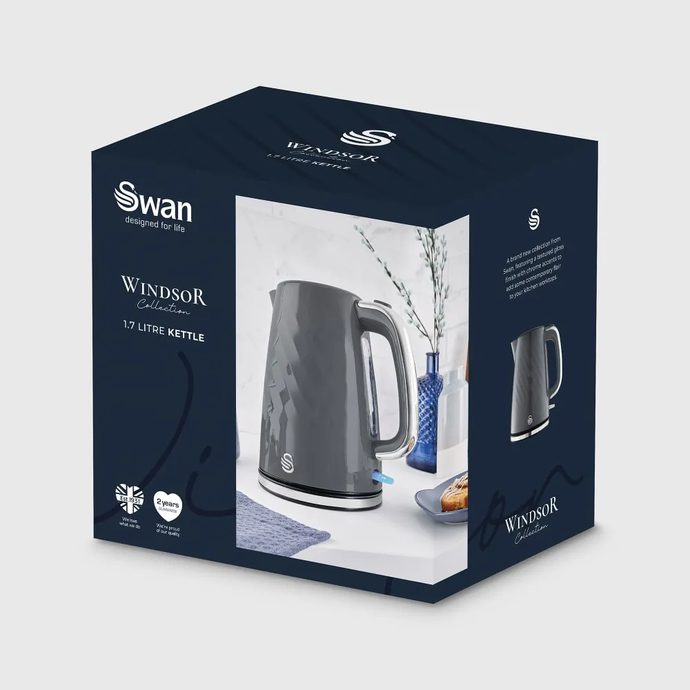 1.7 Litre Textured Windsor Kettle