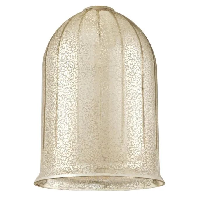 2 1/4-Inch Antique Mirror Bell Shade