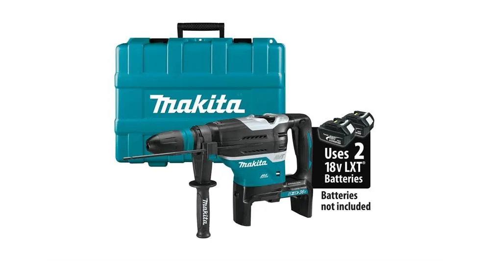 2020 Makita 18V X2 LXT® (36V) Brushless 1-9/16" Advanced AVT® Rotary Hammer, AWS™ (XRH07ZKU)