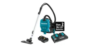 2020 Makita 18V X2 LXT® (36V) Brushless 1/2 Gallon HEPA Filter Backpack Dry Vacuum Kit (XCV09PT)