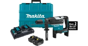 2021 Makita 36V (18V X2) LXT® Brushless 1-9/16" Advanced AVT® Rotary Hammer Kit, SDS-MAX, AFT®, AWS® (5.0Ah) (XR