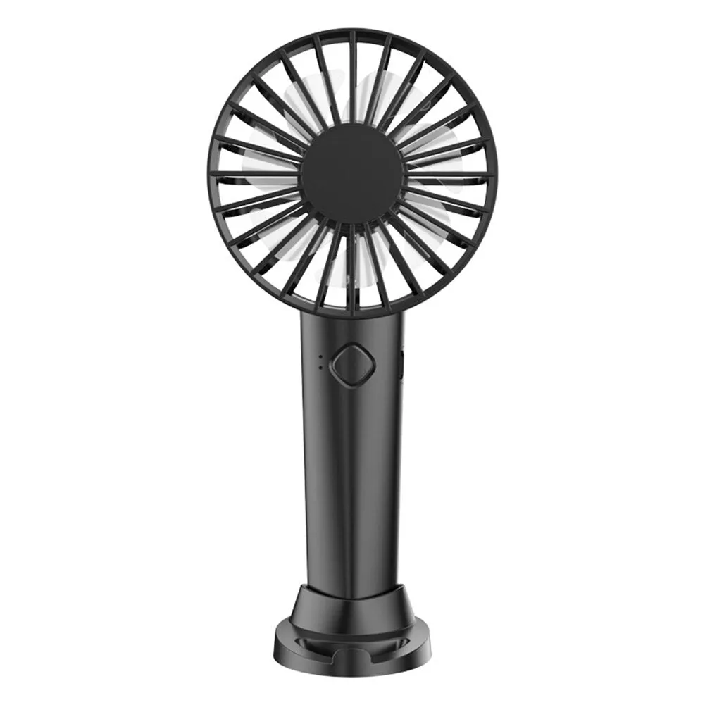 2022 USB Mini Strong Wind Handheld Fan USB Rechargeable Mini Desktop Air Cooler Outdoor Fan Cooling