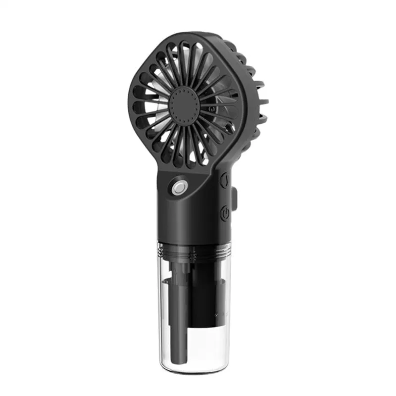 20CC Portable Water  Mist Fan USB Rechargeable Handheld Mini Fan Quiet Cooling Fan for Home, Commute