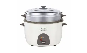 220 Volts Black Decker 4.5L Rice Cooker w/Separate Steamer Tray RC4500