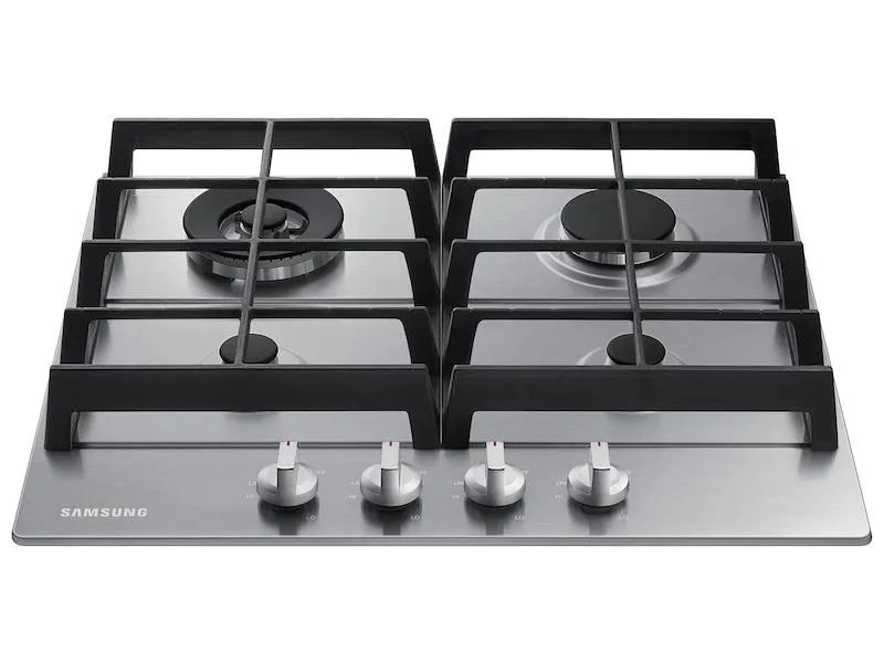 24" Gas Cooktop in Stainless Steel