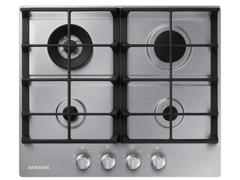 24" Gas Cooktop in Stainless Steel