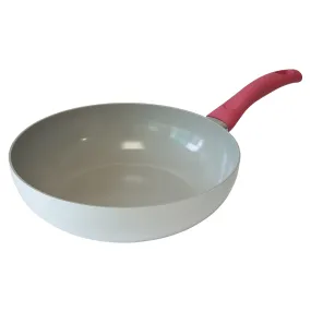 28cm Non-Stick Ceramic Wok, Induction-Safe, Ergonomic - Jiniart