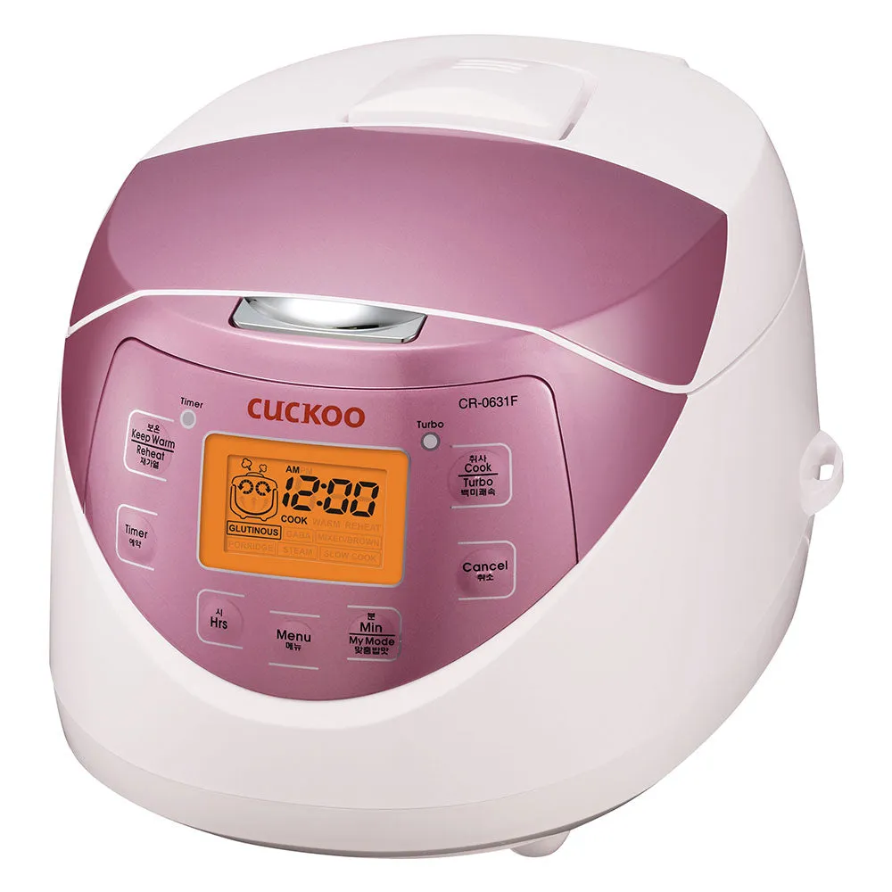 6-Cup Electric Micom Rice Cooker (CR-0631F)