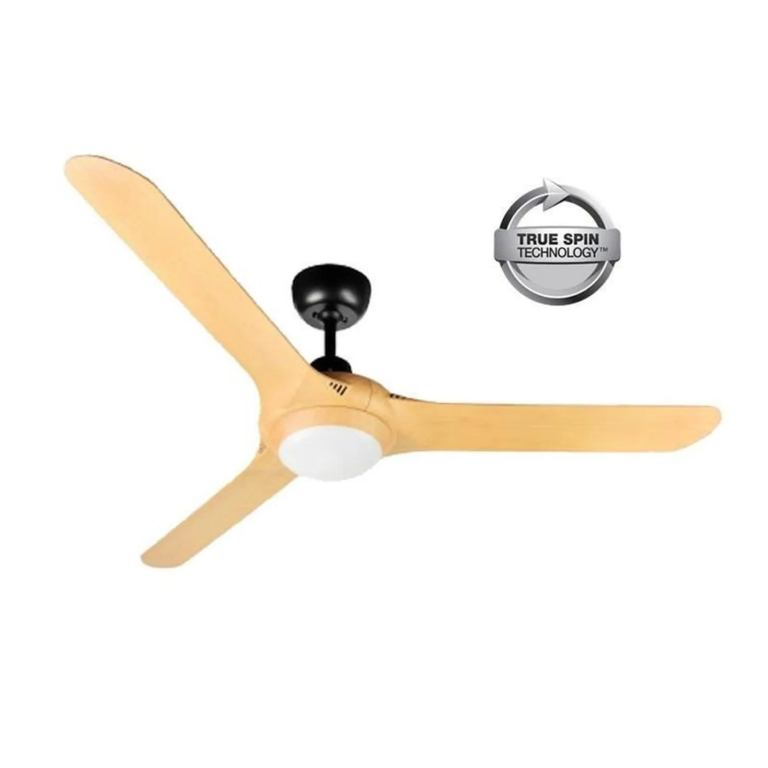 62" (1570mm) Spyda AC Ceiling Fan w/ 3 Blades and CCT LED Light Available in Different Colours