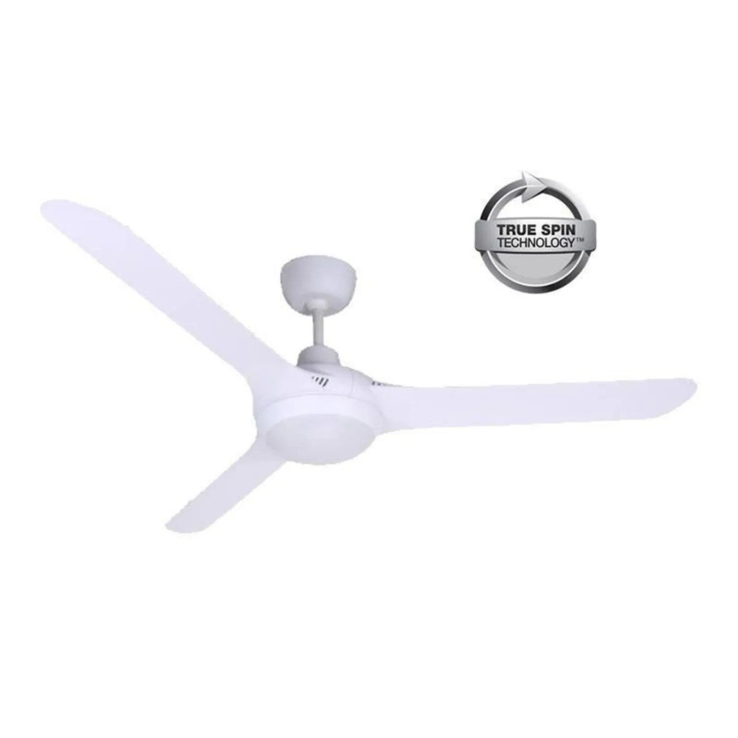 62" (1570mm) Spyda AC Ceiling Fan w/ 3 Blades and CCT LED Light Available in Different Colours