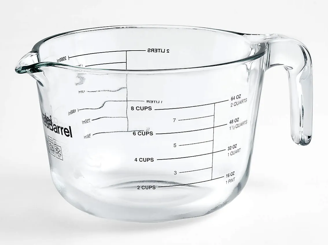 8-Cup Glass Measuring Cup