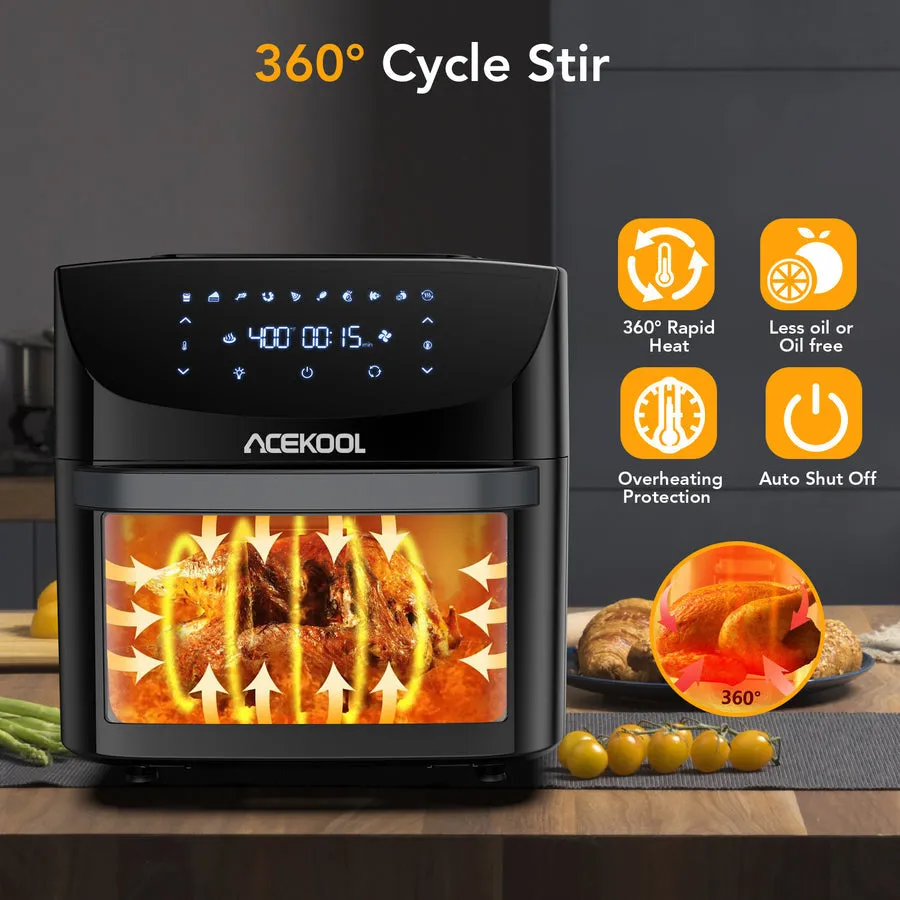 ACEKOOL Air Fryer FT1 10-in-1 19QT Digital Large Airfryer Oven EU Plug