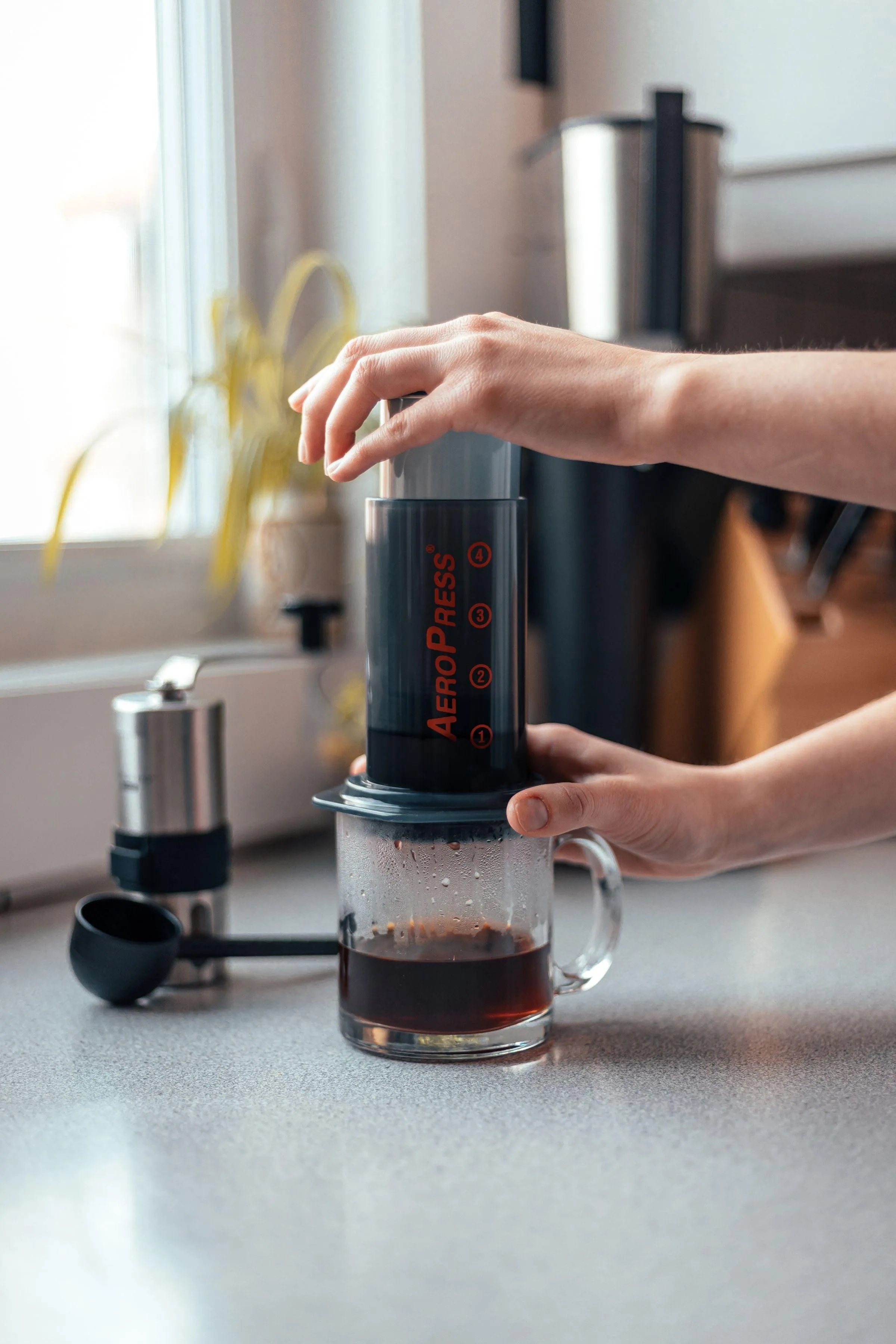 AeroPress Coffee Maker by Bean & Bean Coffee Roasters