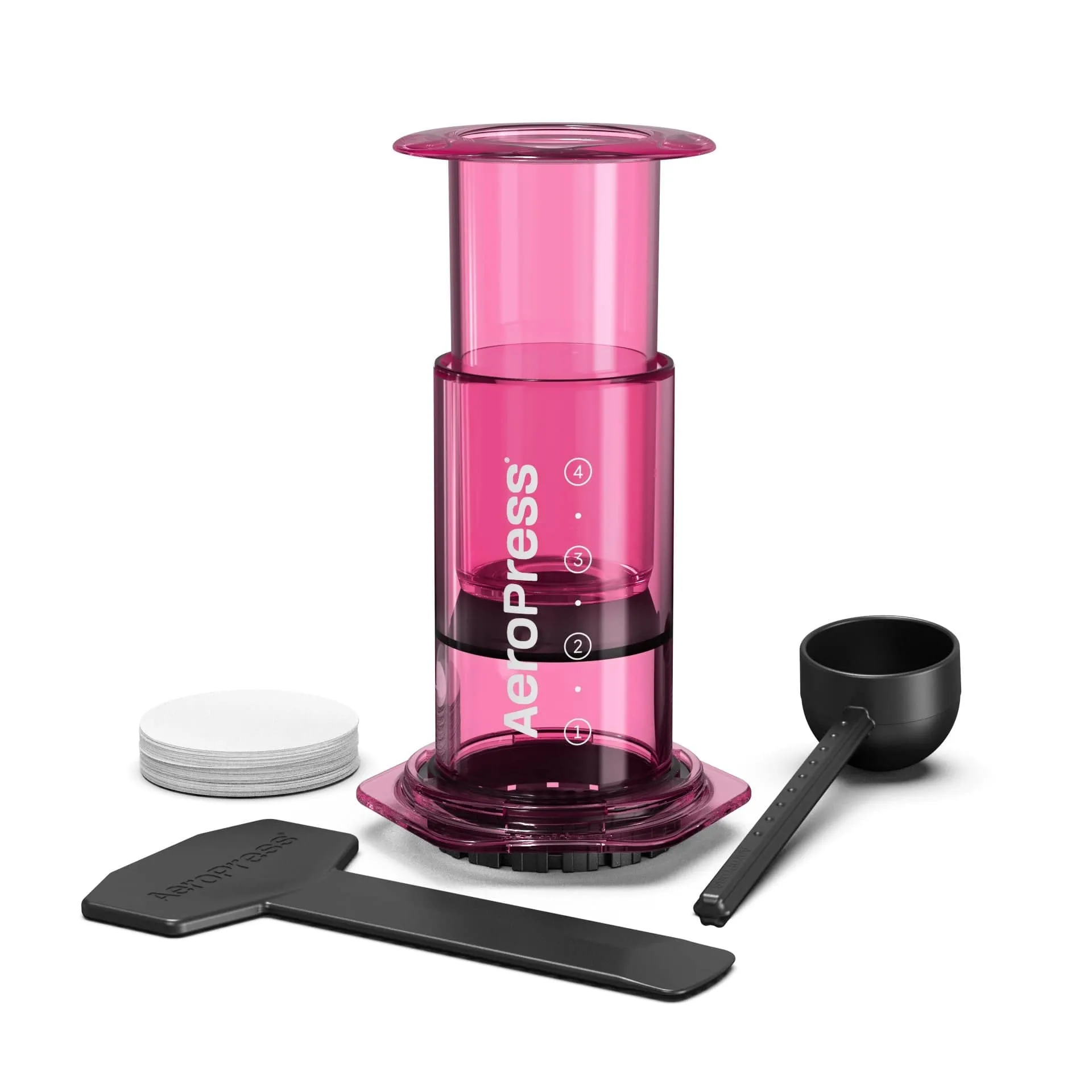 Aeropress Pink Travel brewer / Coffee Maker