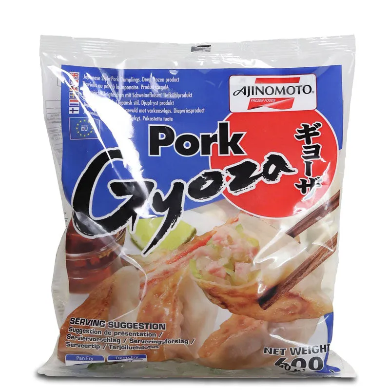 Ajinomoto Pork Gyoza, 600g (30pcs) Frozen