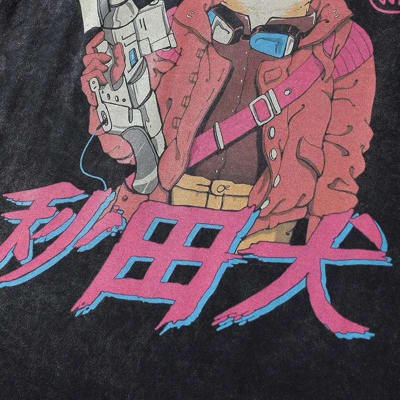 Akita Men's T-Shirt - Akira tribute tee, great for anime fans