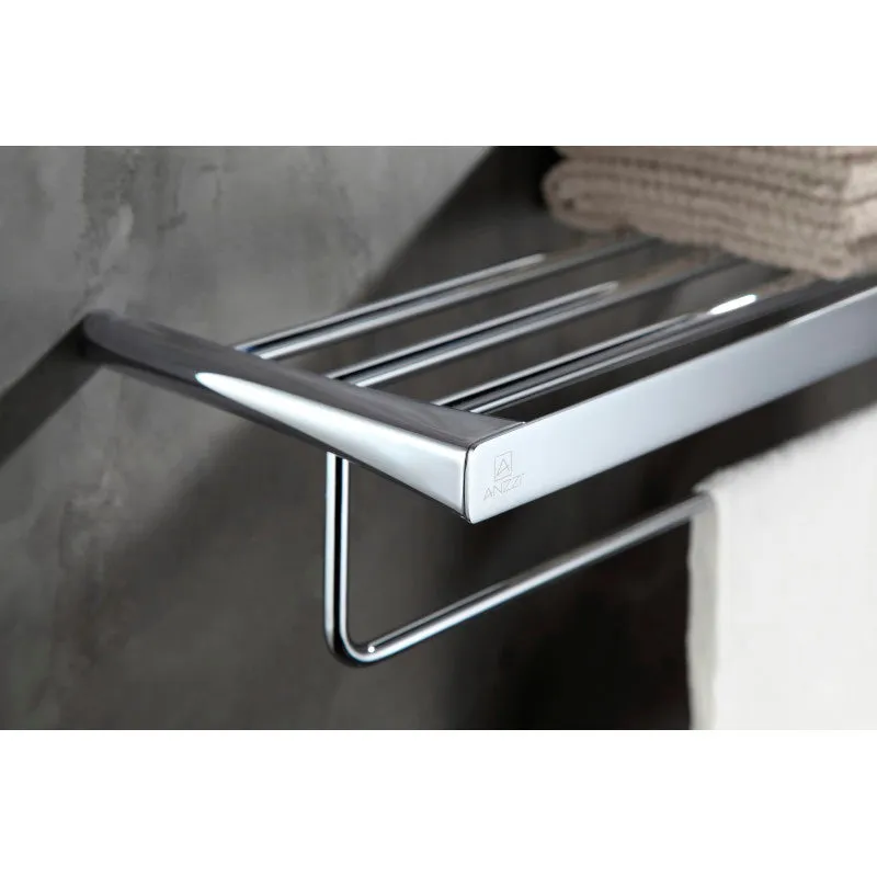 ANZZI Caster 3 Series Towel Rack