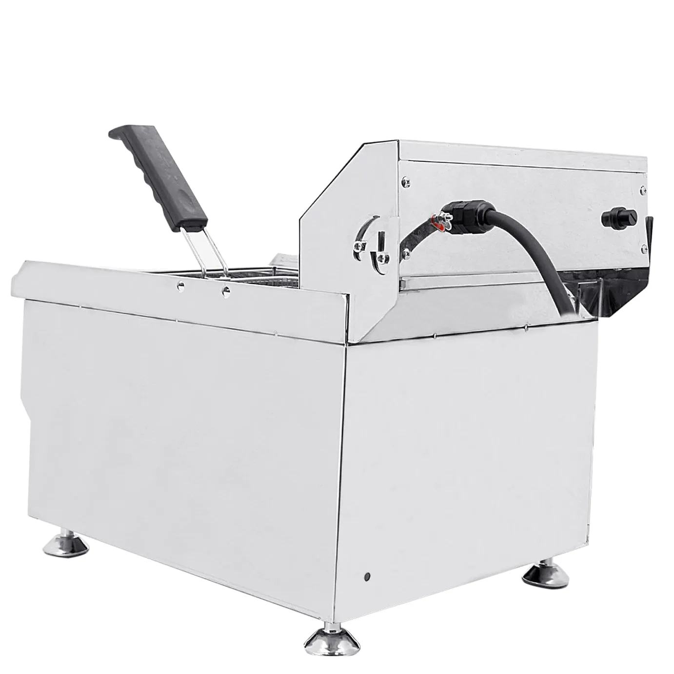 AP-400 Deep Fryer Commercial | 17 L | Electric Oil Fryer | Snack Machine with Removable Basket