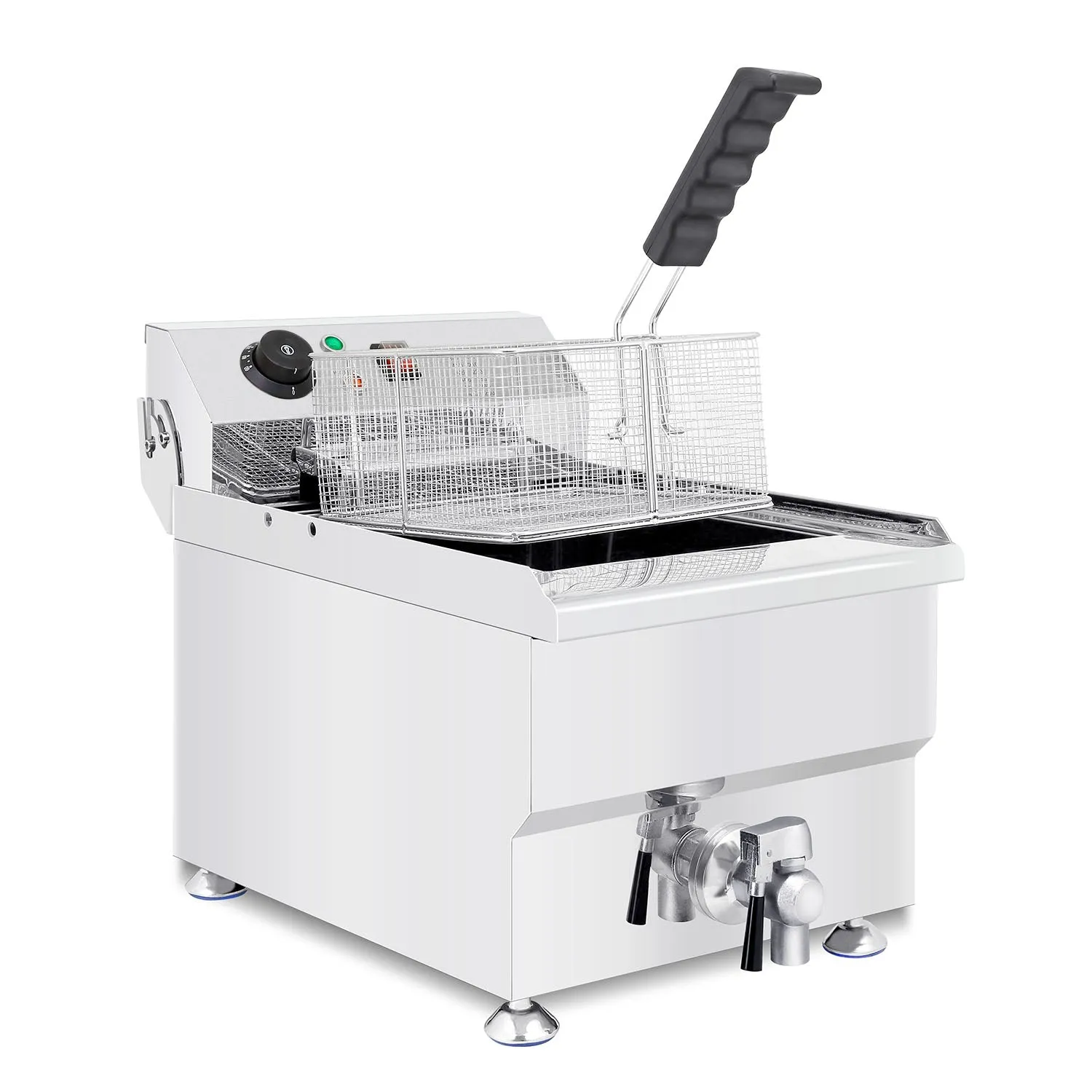 AP-400 Deep Fryer Commercial | 17 L | Electric Oil Fryer | Snack Machine with Removable Basket