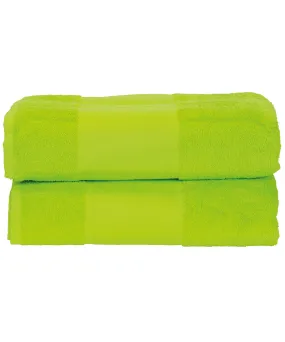 ARTG® PRINT-Me® bath towel | Lime Green