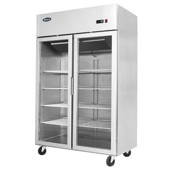 Atosa Two Door Commercial Display Fridge - MCF8605