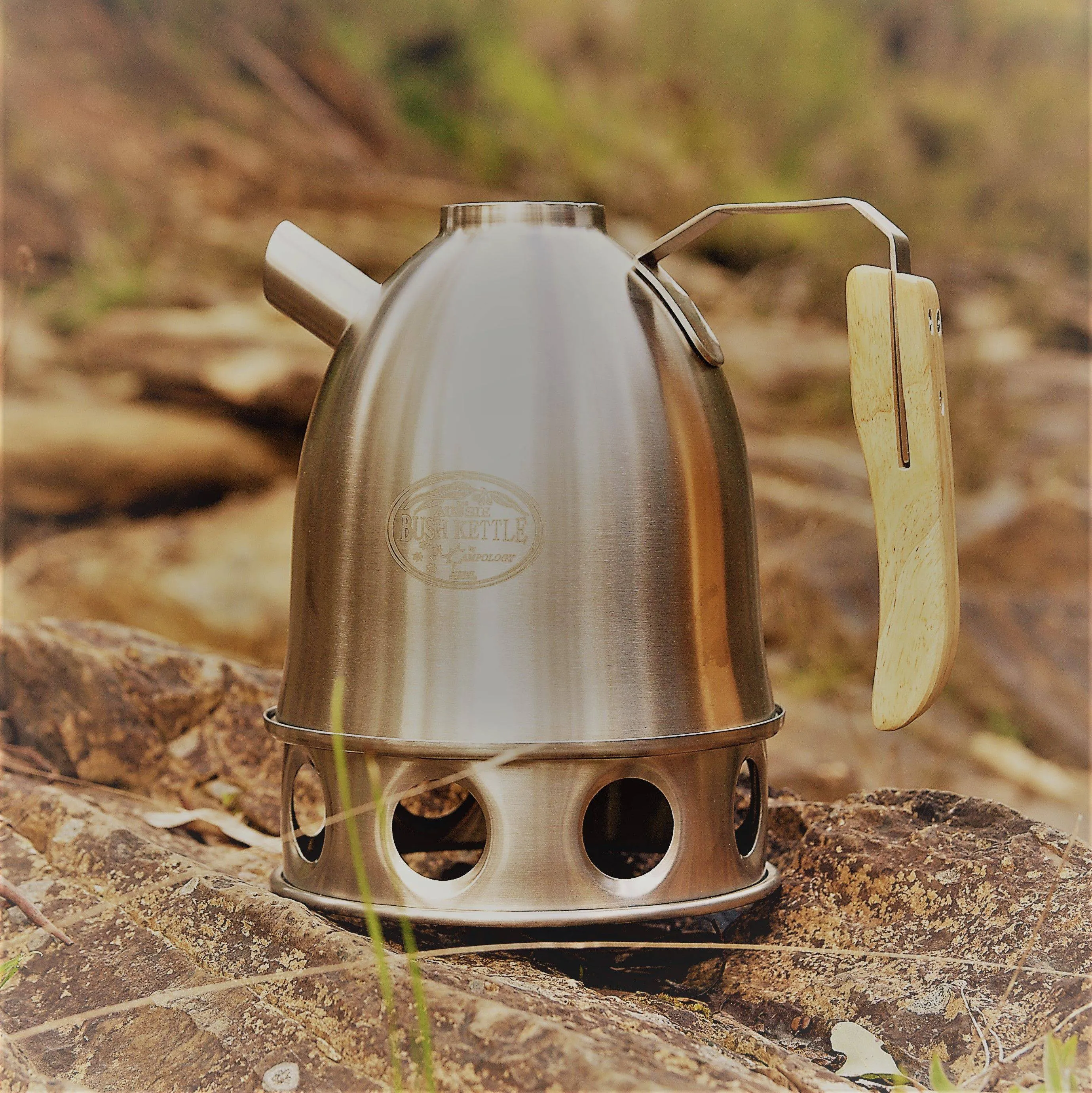 Aussie Bush Kettle by Campology - QIKAZZ Package