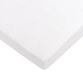 Babyletto All-Stages Organic Muslin Cotton Midi Crib Sheet - White