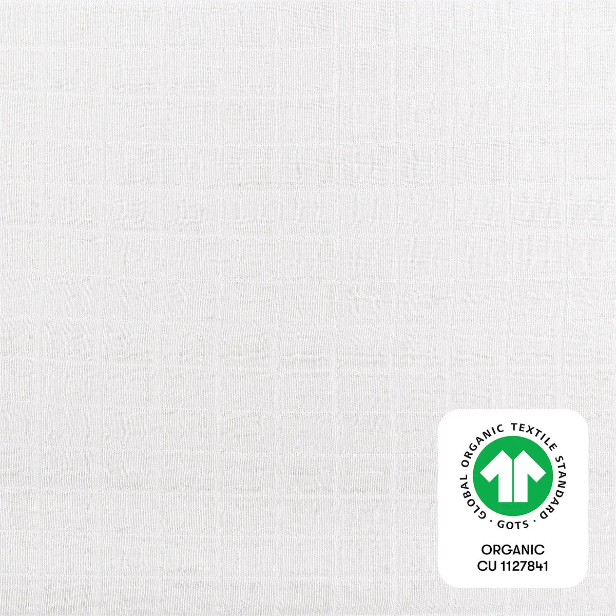 Babyletto All-Stages Organic Muslin Cotton Midi Crib Sheet - White