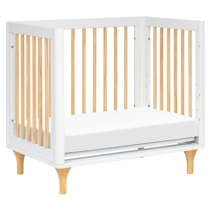 Babyletto Lolly 4-in-1 Convertible Mini Crib and Twin Bed with Toddler Bed Conversion Kit