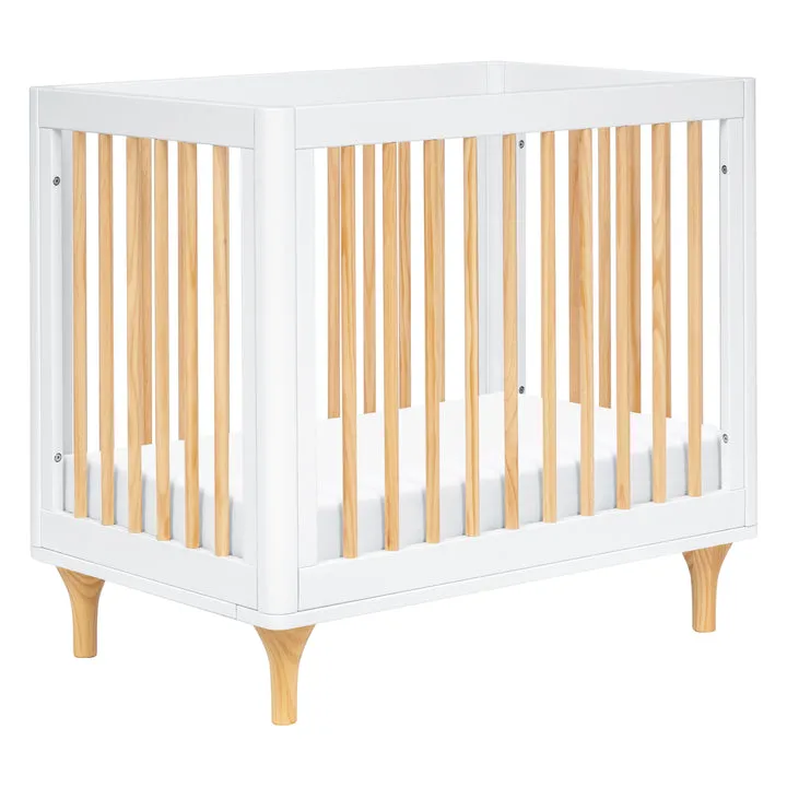 Babyletto Lolly 4-in-1 Convertible Mini Crib and Twin Bed with Toddler Bed Conversion Kit