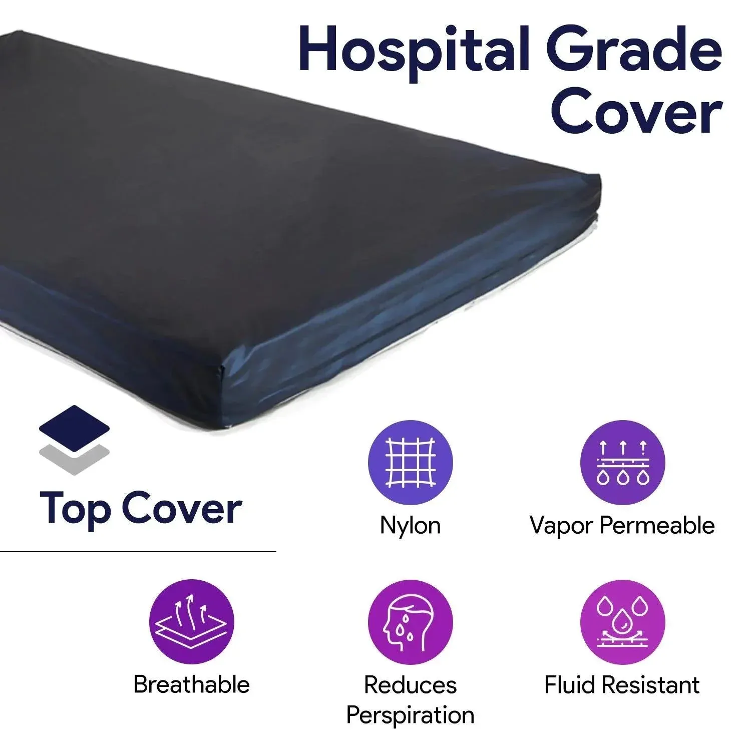 Bariatric Foam Hospital Bed Mattress For Bed Sore Prevention