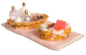 Bath Accessories Set, Pink