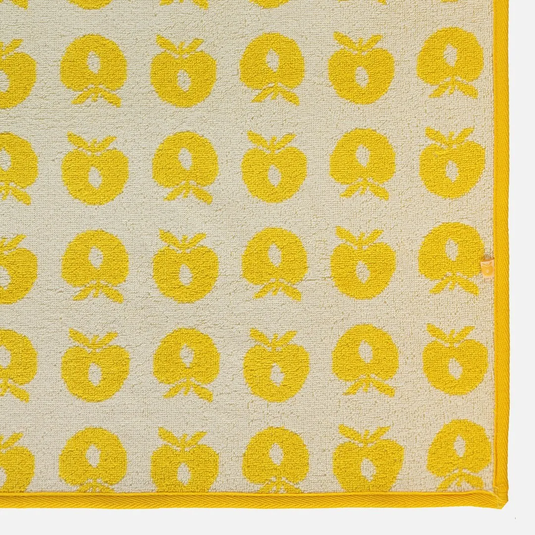 Bath towel 100x150 with apples