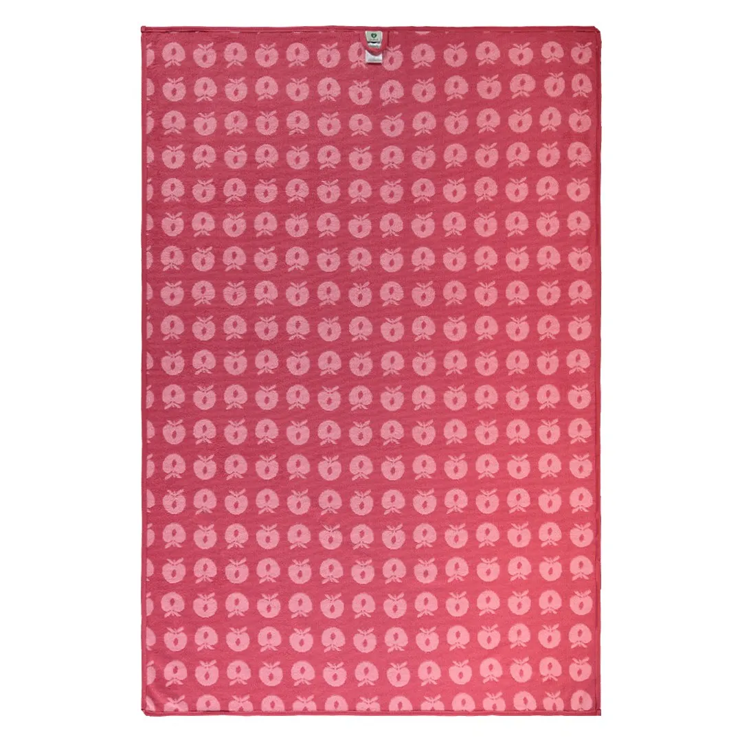 Bath towel 100x150 with apples