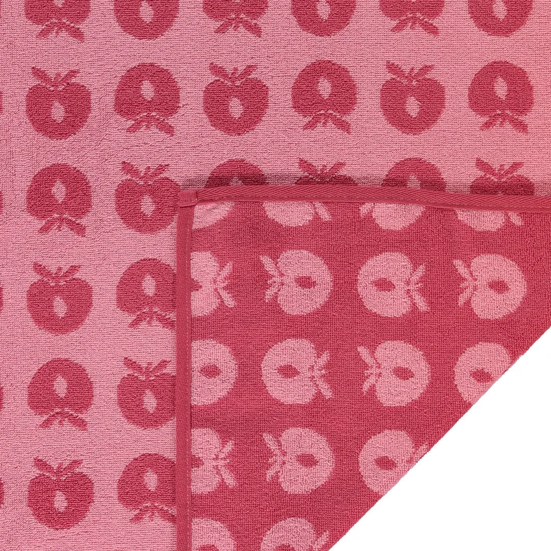 Bath towel 100x150 with apples