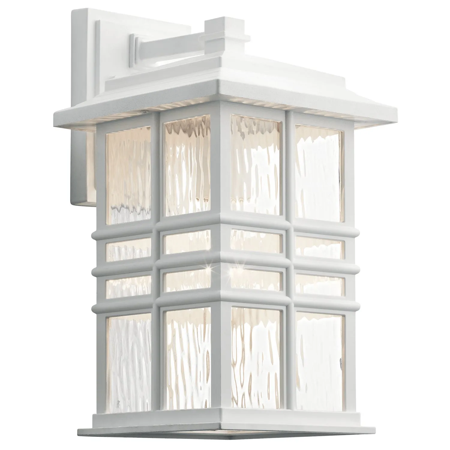 Beacon Square 1-Light Outdoor Wall Sconce, Medium