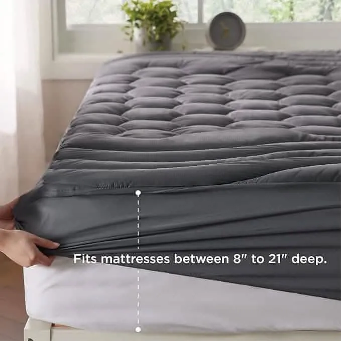 Bedsure Soft Mattress Protector For College Dorm