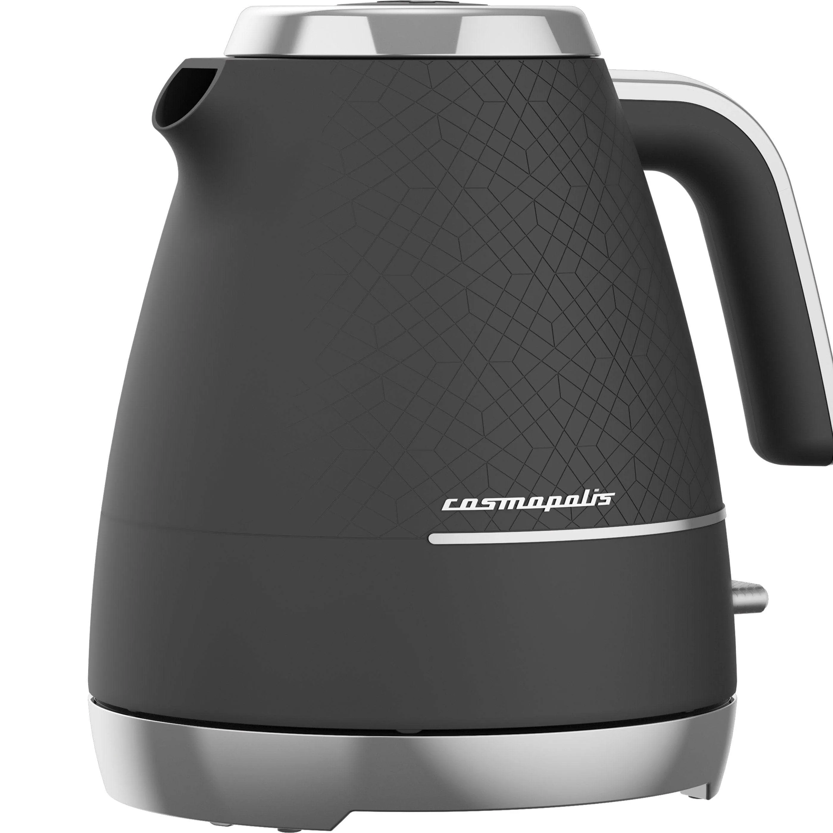 Beko Dome 1.7L Kettle - Black & Chrome