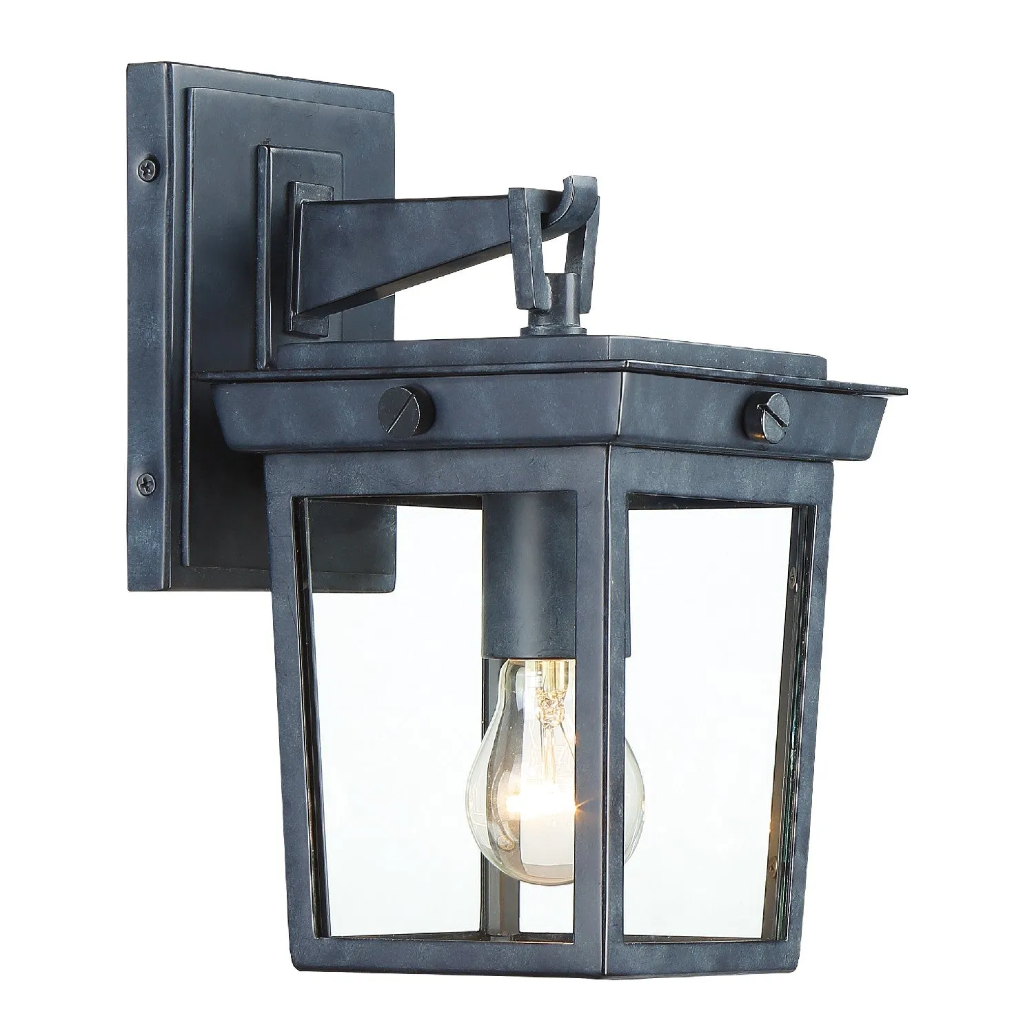 Belmont 1-Light Outdoor Wall Mount in Graphite