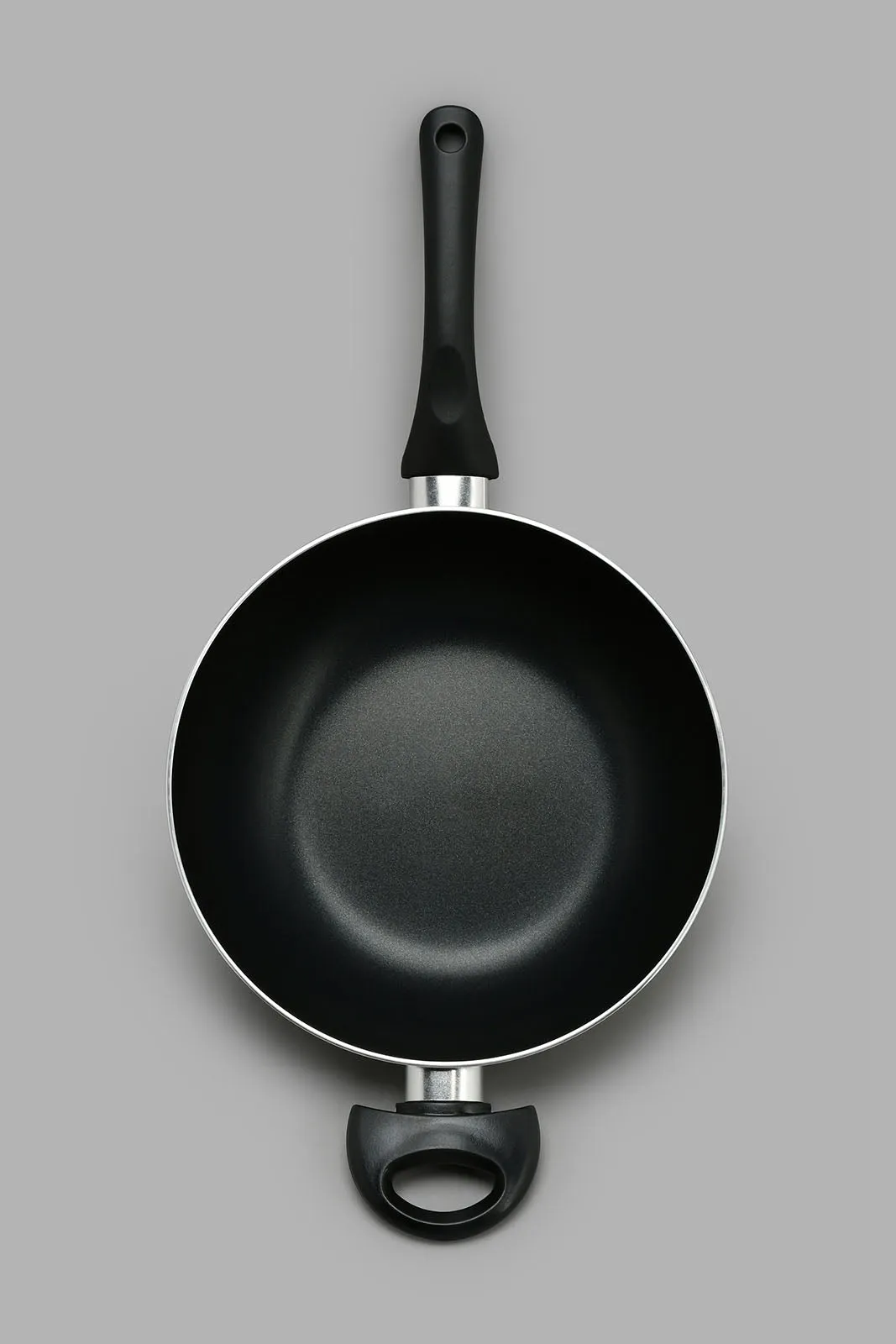 Black Aluminum Wok Pan (26cm)