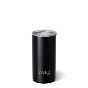 Black Slim Tumbler 12oz