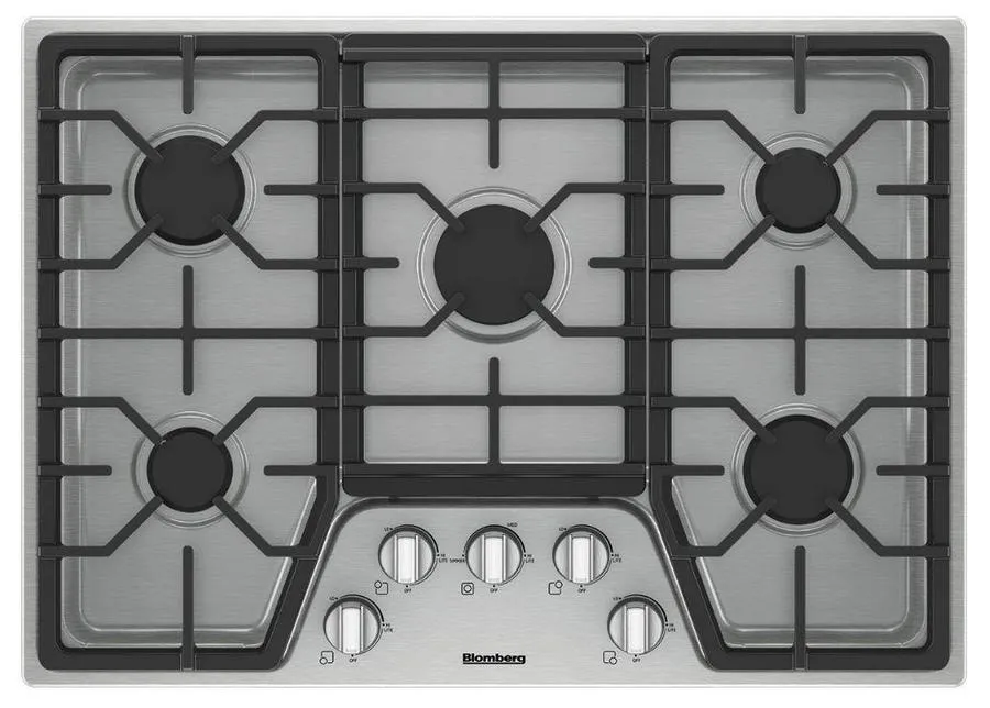 Blomberg - 29.9 inch wide Gas Cooktop in Stainless - CTG30500SS