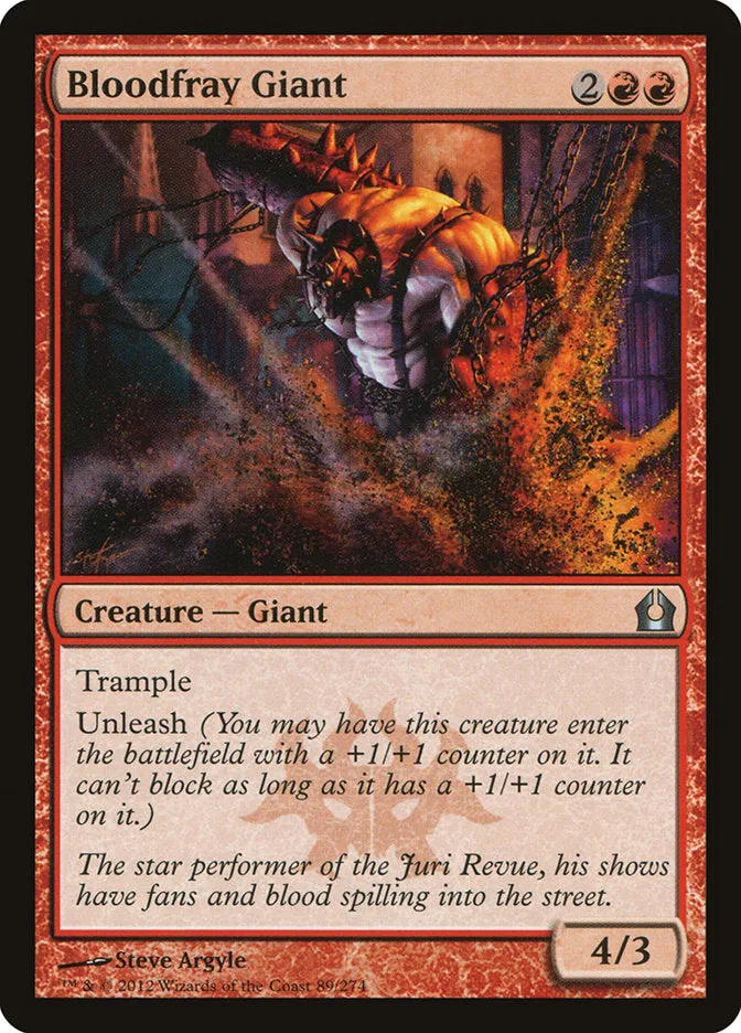 Bloodfray Giant [Return to Ravnica]