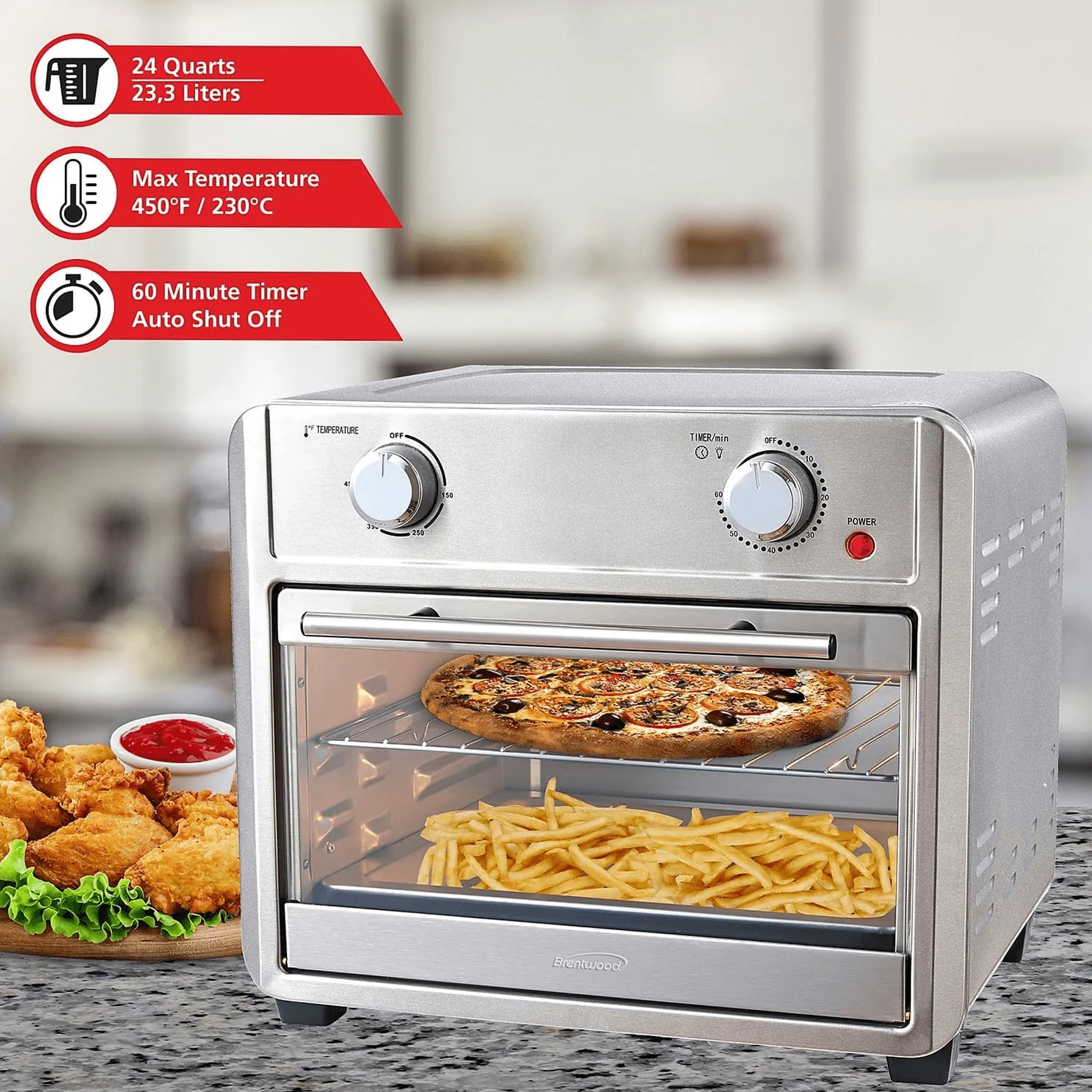 Brentwood Rapid Air Fryer Oven